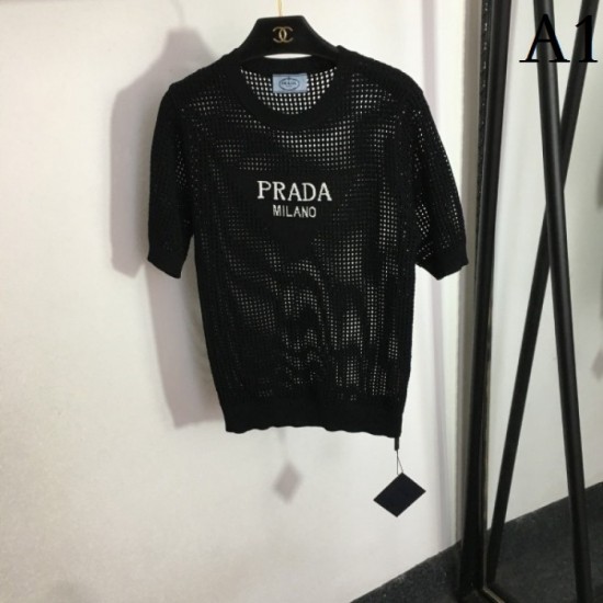 Summer new works openwork knit tops 2023SS PRADA Prada Summer new works openwork knit tops 2023SS PRADA Prada