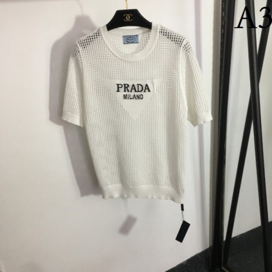 Summer new works openwork knit tops 2023SS PRADA Prada Summer new works openwork knit tops 2023SS PRADA Prada