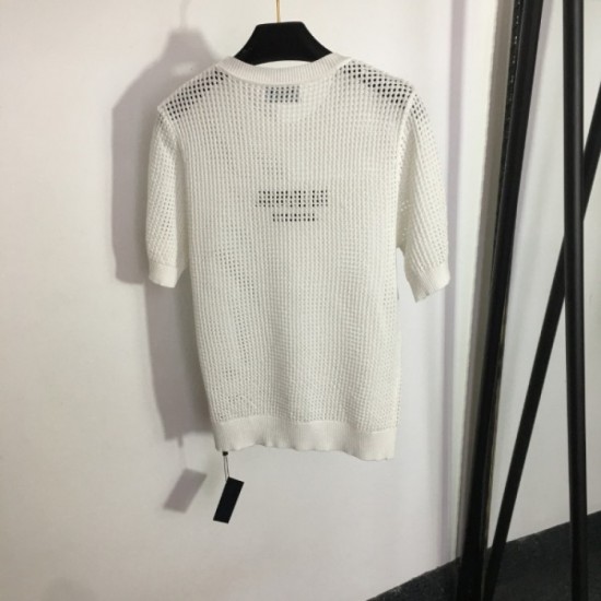 Summer new works openwork knit tops 2023SS PRADA Prada Summer new works openwork knit tops 2023SS PRADA Prada