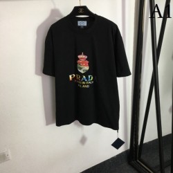 PRADA Prada 2023SS short-sleeved T-shirt classic atmosphere tops