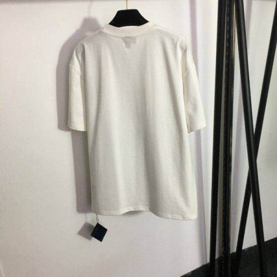 PRADA Prada 2023SS short-sleeved T-shirt classic atmosphere tops PRADA Prada 2023SS short-sleeved T-shirt classic atmosphere tops