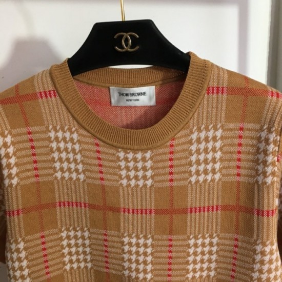 Recommended on sale Short sleeve knit 2023SS THOM BROWNE Tom Brown Recommended on sale Short sleeve knit 2023SS THOM BROWNE Tom Brown