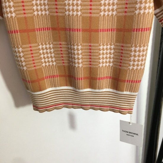 Recommended on sale Short sleeve knit 2023SS THOM BROWNE Tom Brown Recommended on sale Short sleeve knit 2023SS THOM BROWNE Tom Brown