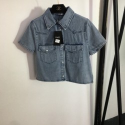 Absolutely Wanted New Denim Shirt Coat 2023SS YSL Yves Saint Laurent