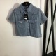 Absolutely Wanted New Denim Shirt Coat 2023SS YSL Yves Saint Laurent Absolutely Wanted New Denim Shirt Coat 2023SS YSL Yves Saint Laurent