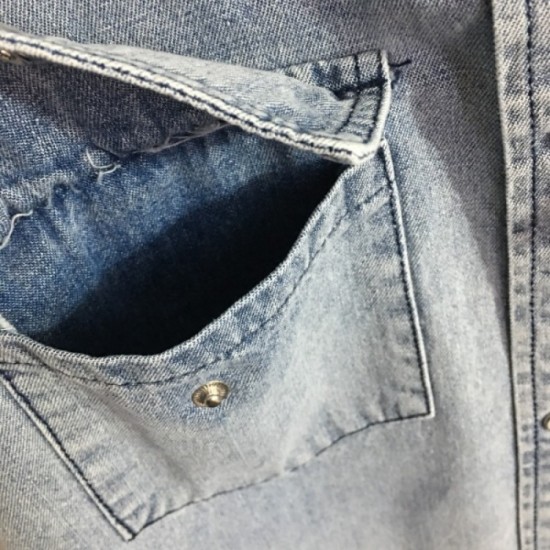 Absolutely Wanted New Denim Shirt Coat 2023SS YSL Yves Saint Laurent Absolutely Wanted New Denim Shirt Coat 2023SS YSL Yves Saint Laurent