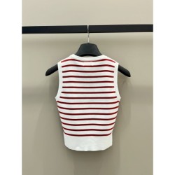 YSL Yves Saint Laurent 2023SS Sleeveless Knit Vest SALE Get a great deal