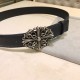 Adult casual belt 2023SS CHROME HEARTS Chrome Hearts Adult casual belt 2023SS CHROME HEARTS Chrome Hearts