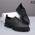 ARMANI Armani business shoes 2023AW simple with excellent mix-and-match power