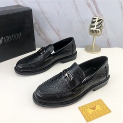 ARMANI Armani business shoes 2023AW must-have staple item in winter