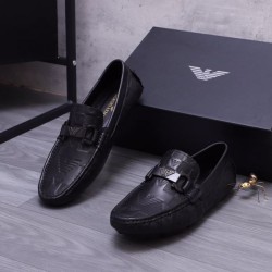 2023FW Retro design ARMANI Business shoes