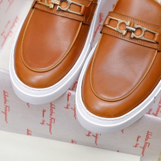FERRAGAMO Salvatore Ferragamo business shoes 2023AW latest love at first sight FERRAGAMO Salvatore Ferragamo business shoes 2023AW latest love at first sight