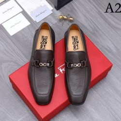 FERRAGAMO Salvatore Ferragamo business shoes 2023AW chic color
