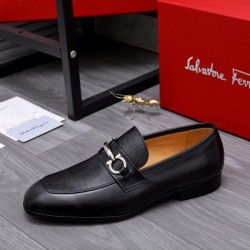 FERRAGAMO Salvatore Ferragamo business shoes 2023AW adult simple