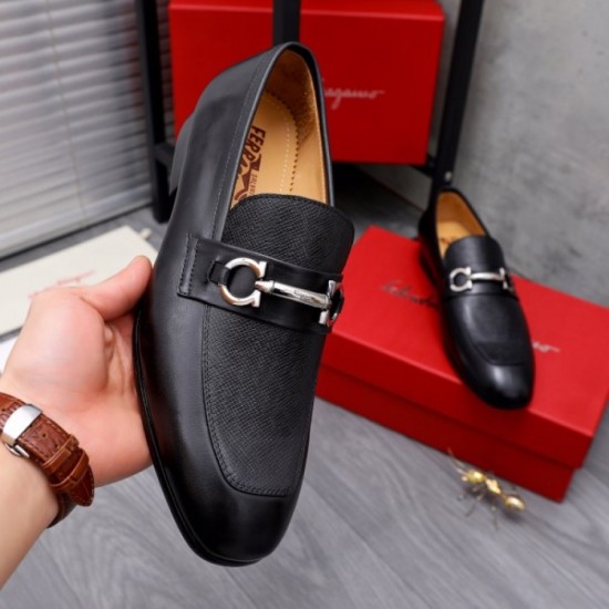 FERRAGAMO Salvatore Ferragamo business shoes 2023AW adult simple FERRAGAMO Salvatore Ferragamo business shoes 2023AW adult simple