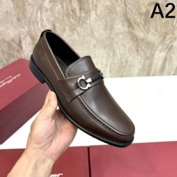 2023FW Elegant FERRAGAMO Salvatore Ferragamo business shoes for adults