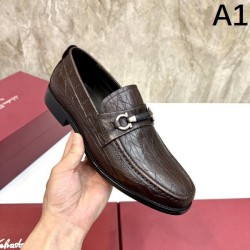 2023FW FERRAGAMO Salvatore Ferragamo business shoes full of luxury