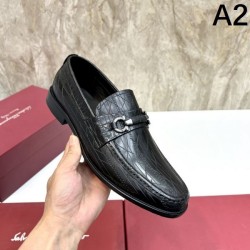 2023FW FERRAGAMO Salvatore Ferragamo business shoes full of luxury