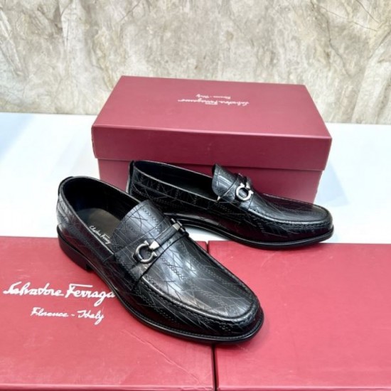 2023FW FERRAGAMO Salvatore Ferragamo business shoes full of luxury 2023FW FERRAGAMO Salvatore Ferragamo business shoes full of luxury