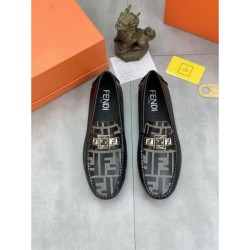 2023FW Latest Fashion Points FENDI Business Shoes