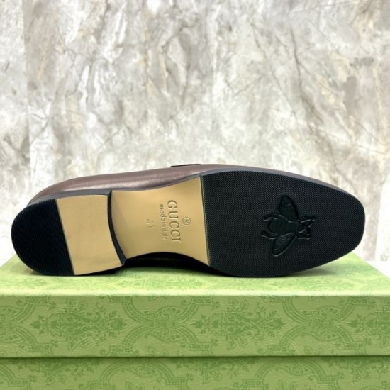 2023FW Eye-catching design with distinctive GUCCI Gucci business shoes 2023FW Eye-catching design with distinctive GUCCI Gucci business shoes