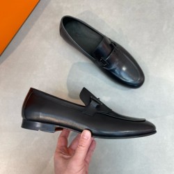 HERMES Hermes business shoes 2023AW There is a casual atmosphere