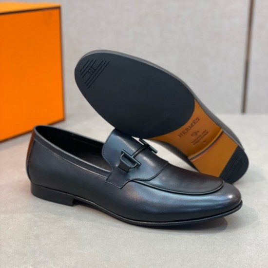 HERMES Hermes business shoes 2023AW There is a casual atmosphere HERMES Hermes business shoes 2023AW There is a casual atmosphere