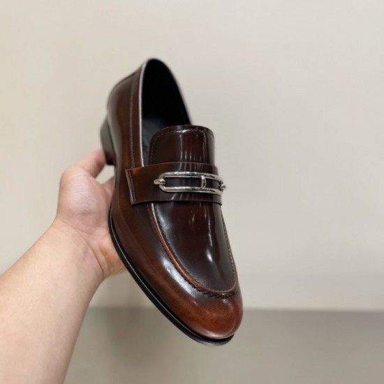 HERMES Hermes business shoes 2023AW Like a beautiful winter color HERMES Hermes business shoes 2023AW Like a beautiful winter color