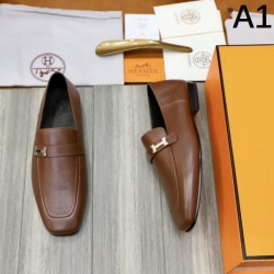2023FW Elegant Excellence Collection HERMES Business Shoes