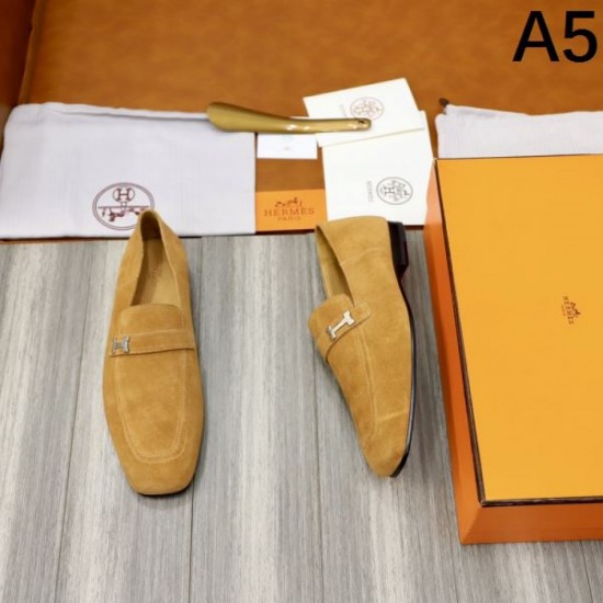 2023FW Elegant Excellence Collection HERMES Business Shoes 2023FW Elegant Excellence Collection HERMES Business Shoes