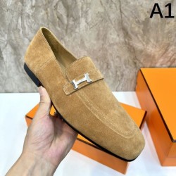 HERMES Hermes New Autumn/Winter 2023FW Business Shoes