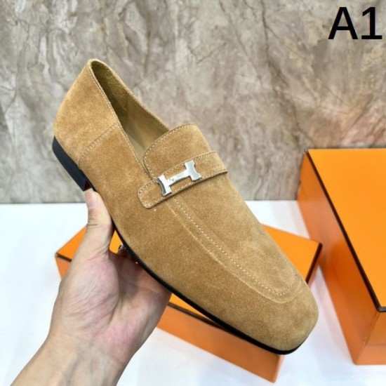 HERMES Hermes New Autumn/Winter 2023FW Business Shoes HERMES Hermes New Autumn/Winter 2023FW Business Shoes
