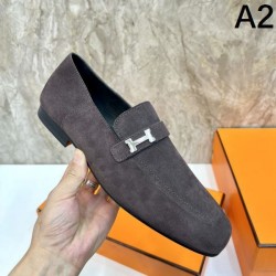 HERMES Hermes New Autumn/Winter 2023FW Business Shoes