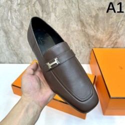 HERMES Items with high expectations 2023FW business shoes