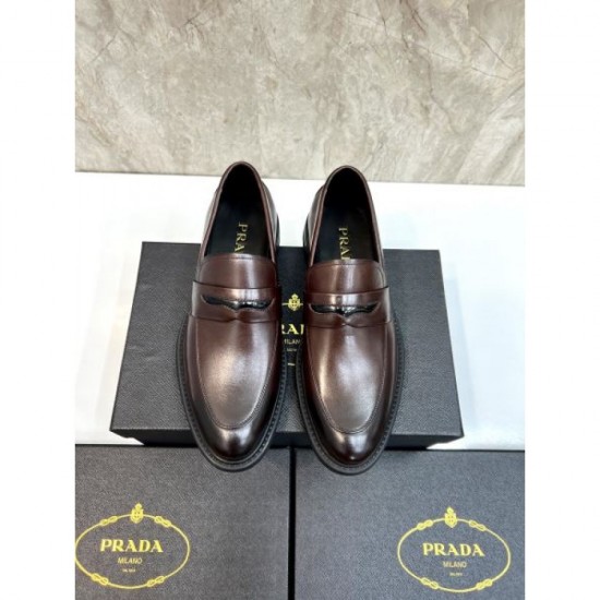 PRADA Prada relaxed atmosphere 2023FW business shoes PRADA Prada relaxed atmosphere 2023FW business shoes