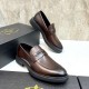 PRADA Prada relaxed atmosphere 2023FW business shoes PRADA Prada relaxed atmosphere 2023FW business shoes