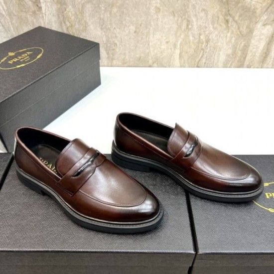 PRADA Prada relaxed atmosphere 2023FW business shoes PRADA Prada relaxed atmosphere 2023FW business shoes