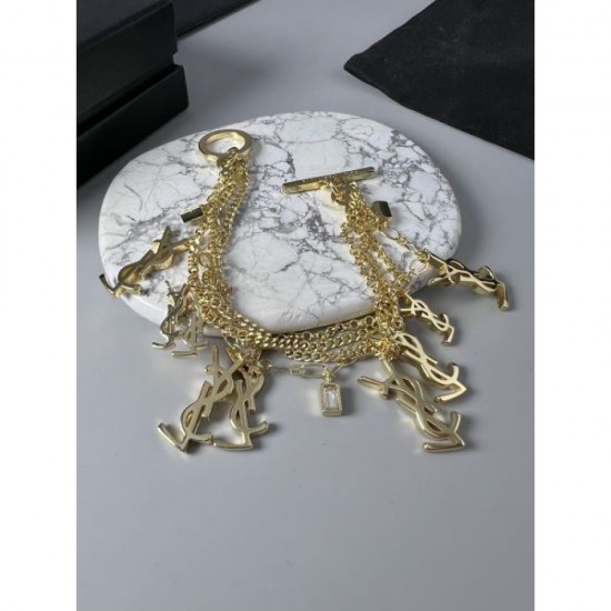 2023FW Bracelet YSL Yves Saint Laurent logo is wonderful 2023FW Bracelet YSL Yves Saint Laurent logo is wonderful