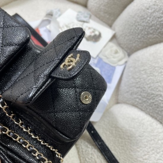 2023SS CHANEL Chanel classic popular thin soft backpack 2023SS CHANEL Chanel classic popular thin soft backpack