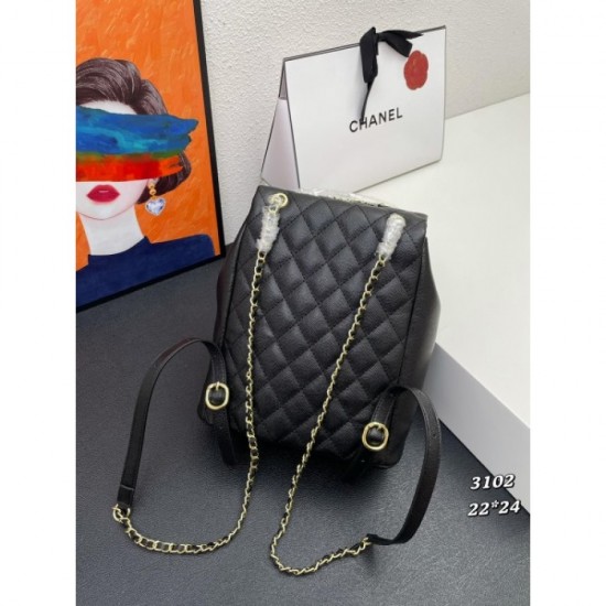 CHANEL Chanel backpack 2023SS new following the last season CHANEL Chanel backpack 2023SS new following the last season