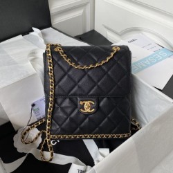 CHANEL Backpack 2023FW Has a distinct loose feel