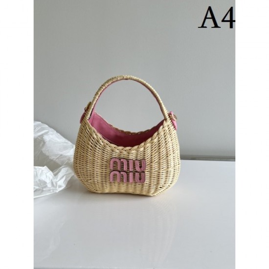 MIU MIU Miu Miu tote bag 2023SS summer new product sold out soon MIU MIU Miu Miu tote bag 2023SS summer new product sold out soon
