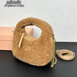 MIU MIU Tote bag 2023FW Popular classic for winter use