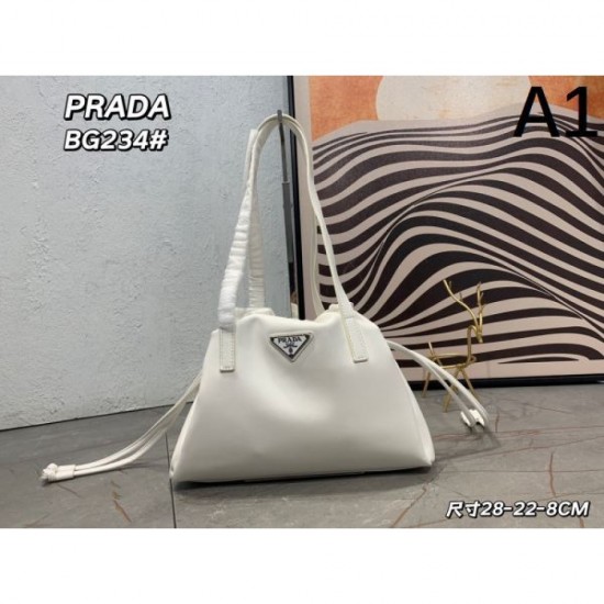 PRADA Prada tote bag 2023FW This season's trend classic style PRADA Prada tote bag 2023FW This season's trend classic style
