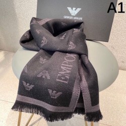 2023FW Muffler ARMANI Armani Wear with a clean impression