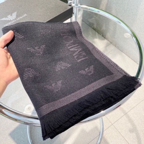 2023FW Muffler ARMANI Armani Wear with a clean impression 2023FW Muffler ARMANI Armani Wear with a clean impression