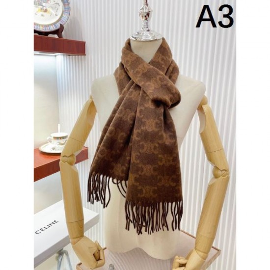 2023FW Muffler CELINE Celine Autumn/Winter New Limited Edition Super Hard to Get 2023FW Muffler CELINE Celine Autumn/Winter New Limited Edition Super Hard to Get