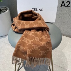 CELINE Celine Unique Autumn/Winter Coordination 2023FW Scarf