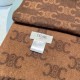 CELINE Celine Unique Autumn/Winter Coordination 2023FW Scarf CELINE Celine Unique Autumn/Winter Coordination 2023FW Scarf
