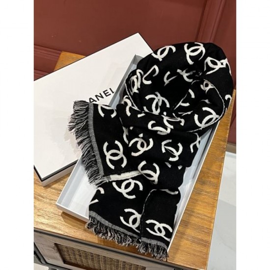 2023FW Muffler CHANEL CHANEL For an elegant casual outfit 2023FW Muffler CHANEL CHANEL For an elegant casual outfit